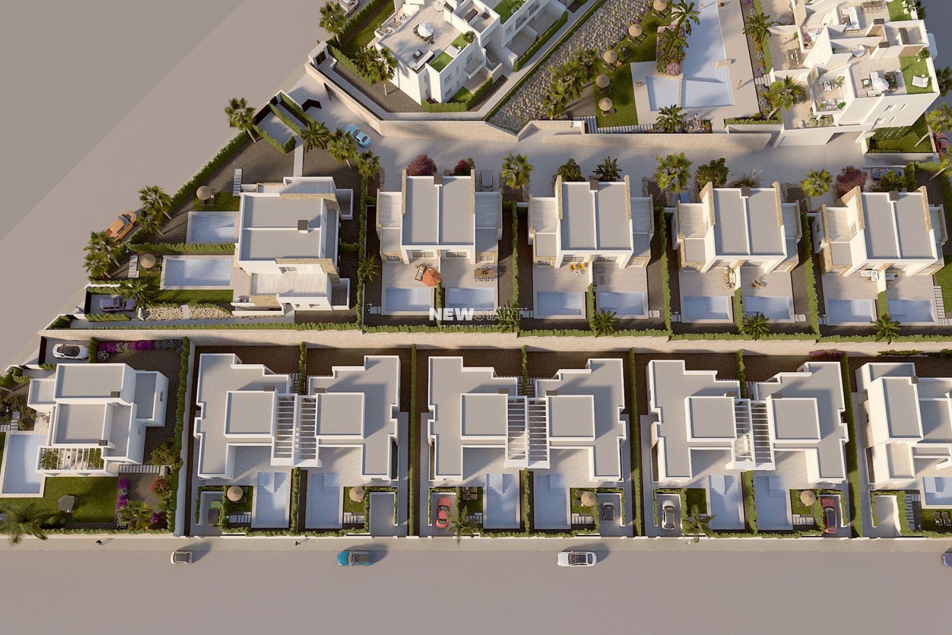 Nieuwbouw Woningen - Twee-onder-een-kapwoning - Algorfa
