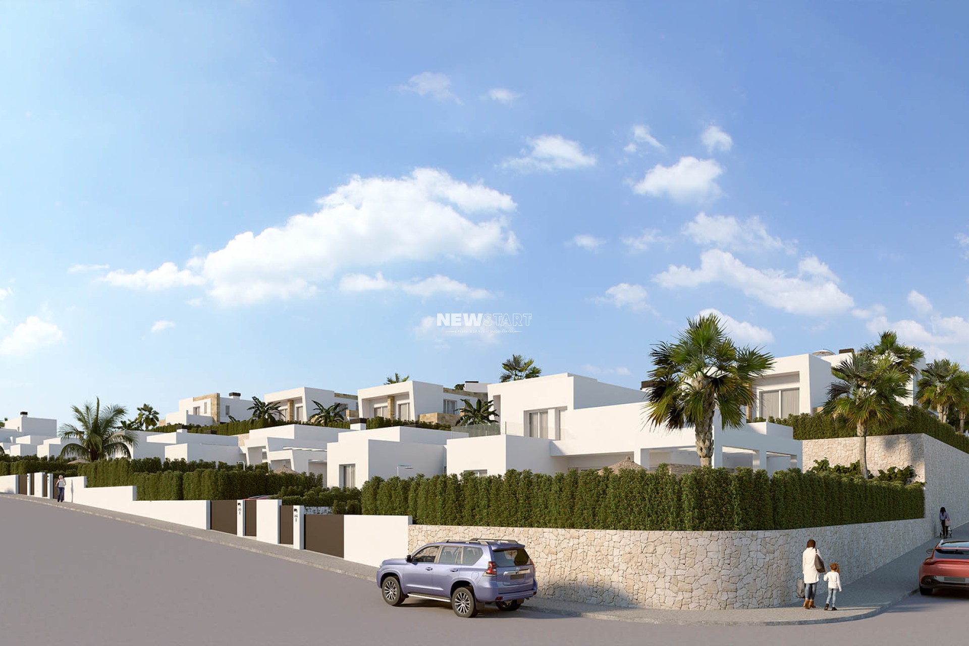 Nieuwbouw Woningen - Twee-onder-een-kapwoning - Algorfa