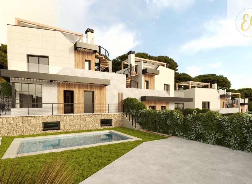 Nieuwbouw Woningen - Twee-onder-een-kapwoning - Polop