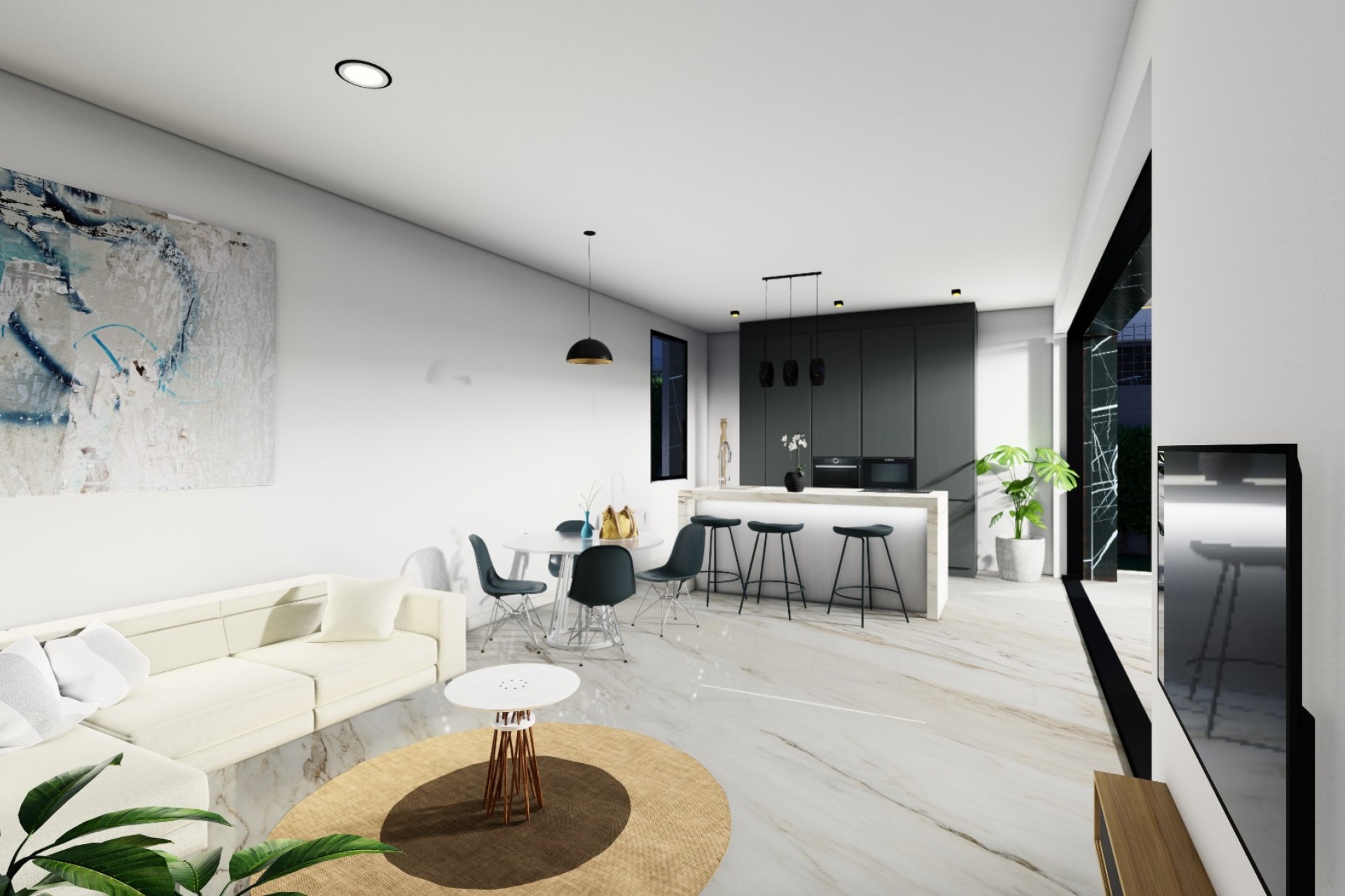 Nieuwbouw Woningen - Vrijstaande Villa - Algorfa - La Finca Golf