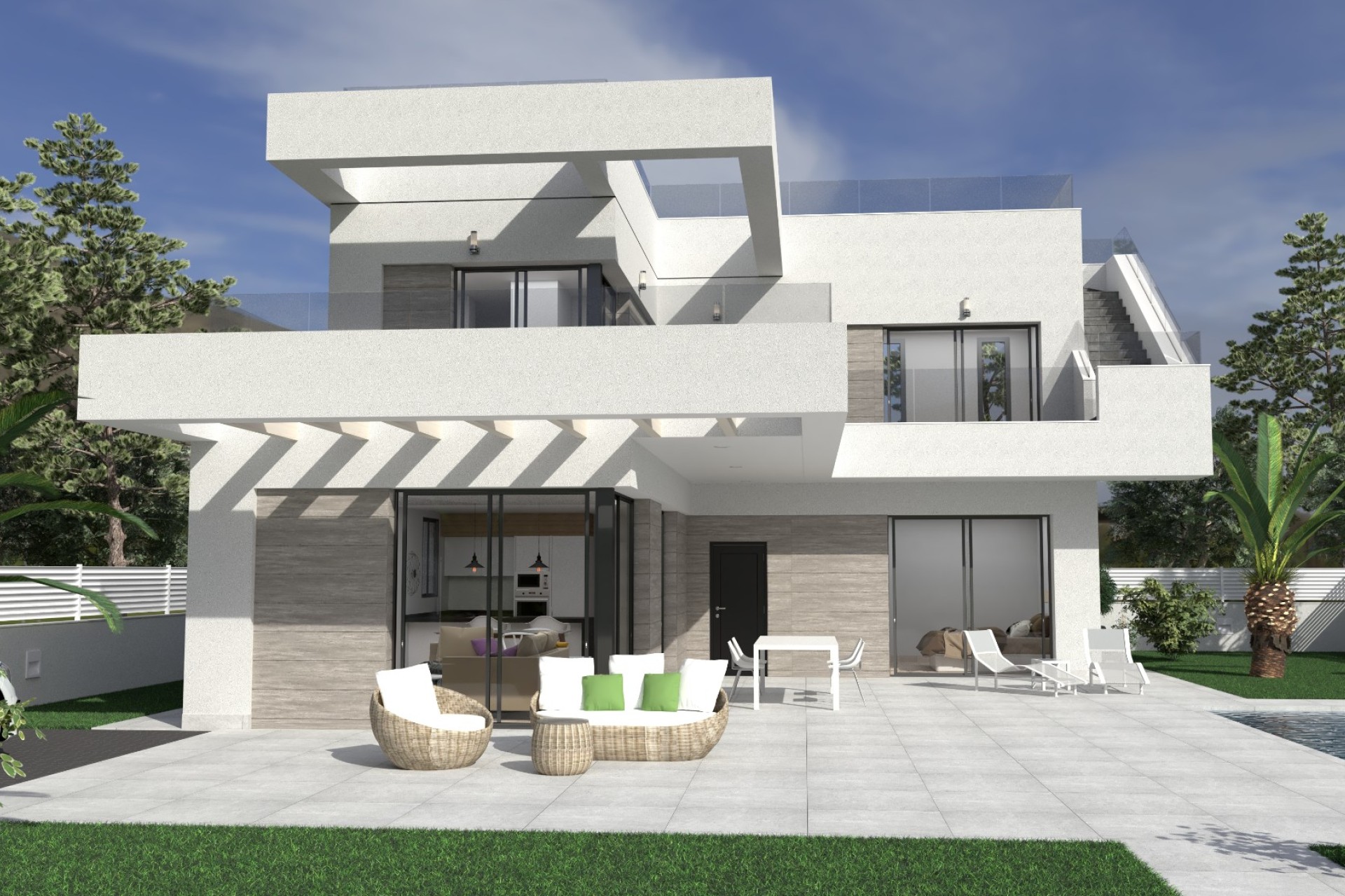 Nieuwbouw Woningen - Vrijstaande Villa - La Marina - Urb. La Marina