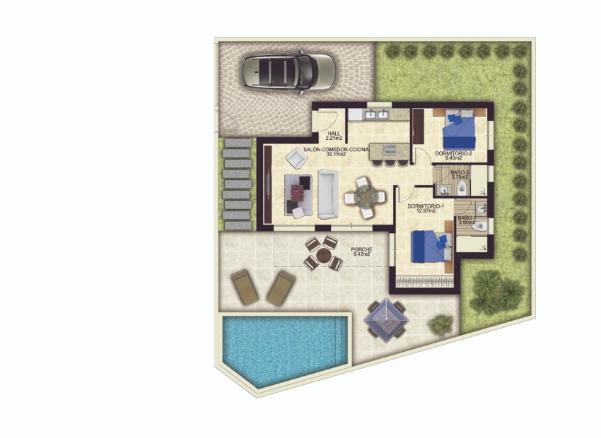 Nieuwbouw Woningen - Vrijstaande Villa - Rojales - Benijofar