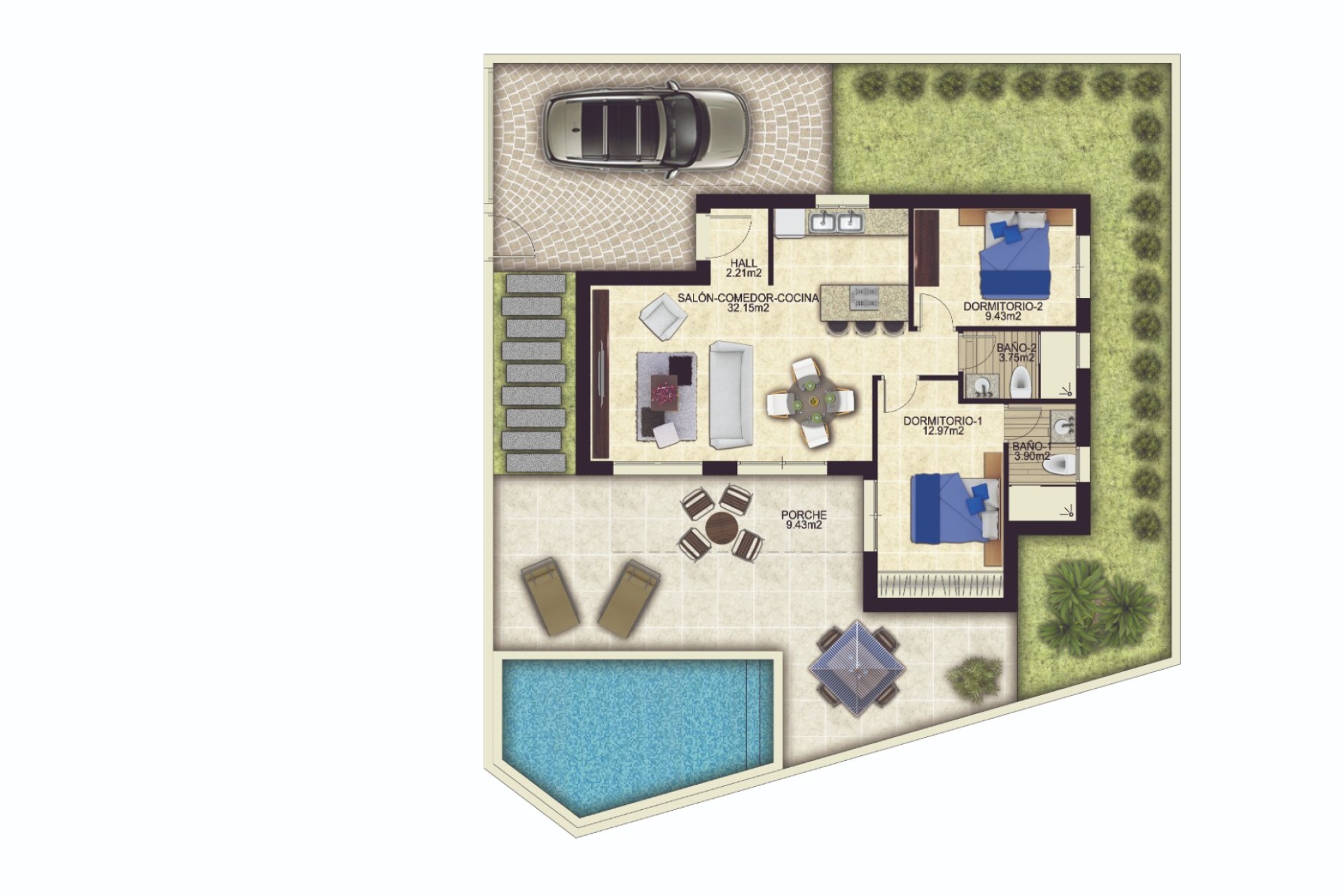 Nieuwbouw Woningen - Vrijstaande Villa - Rojales - Benijofar