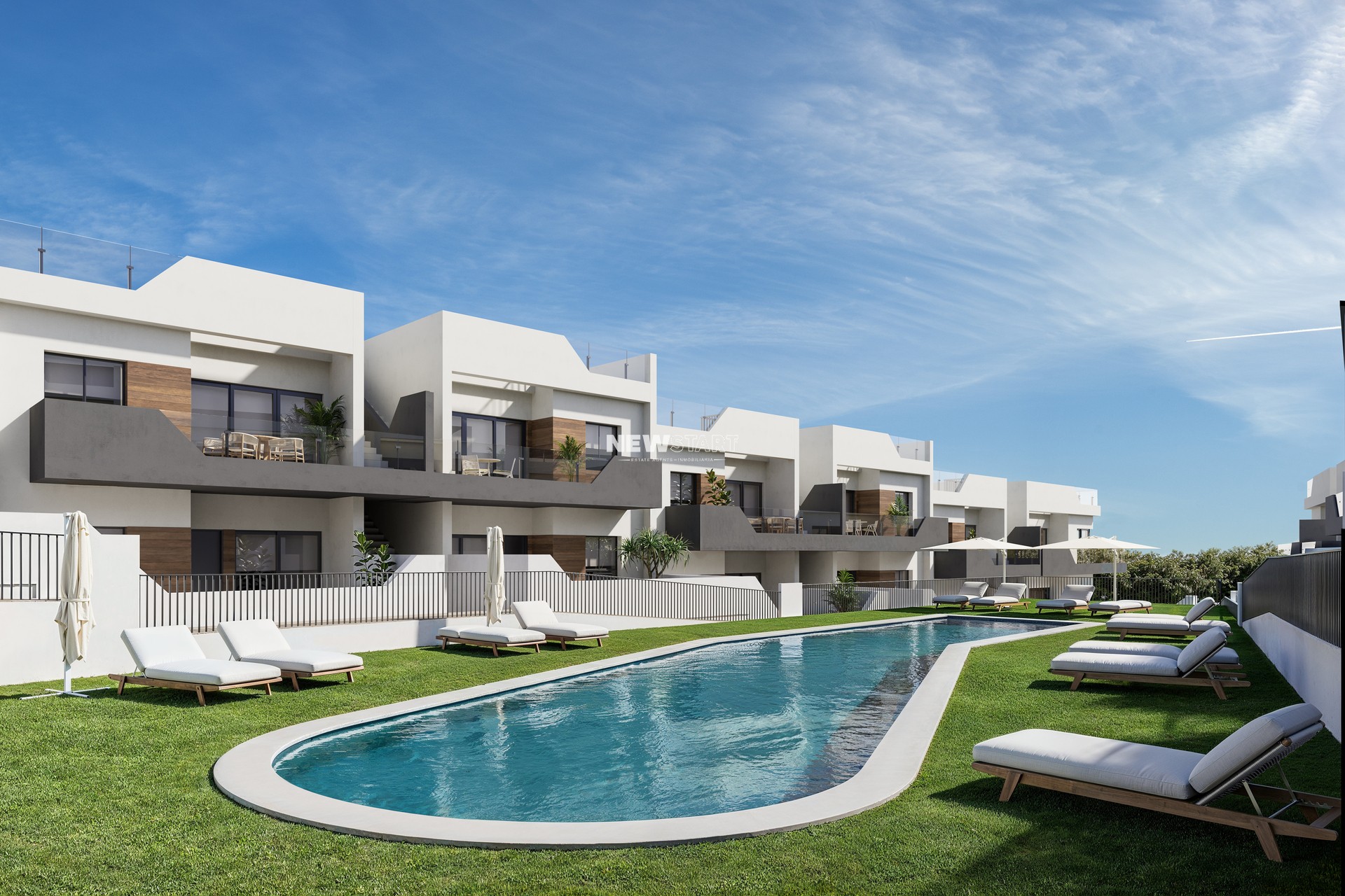 Nouvelle construction - Bungalow de plain-pied - San Miguel de Salinas