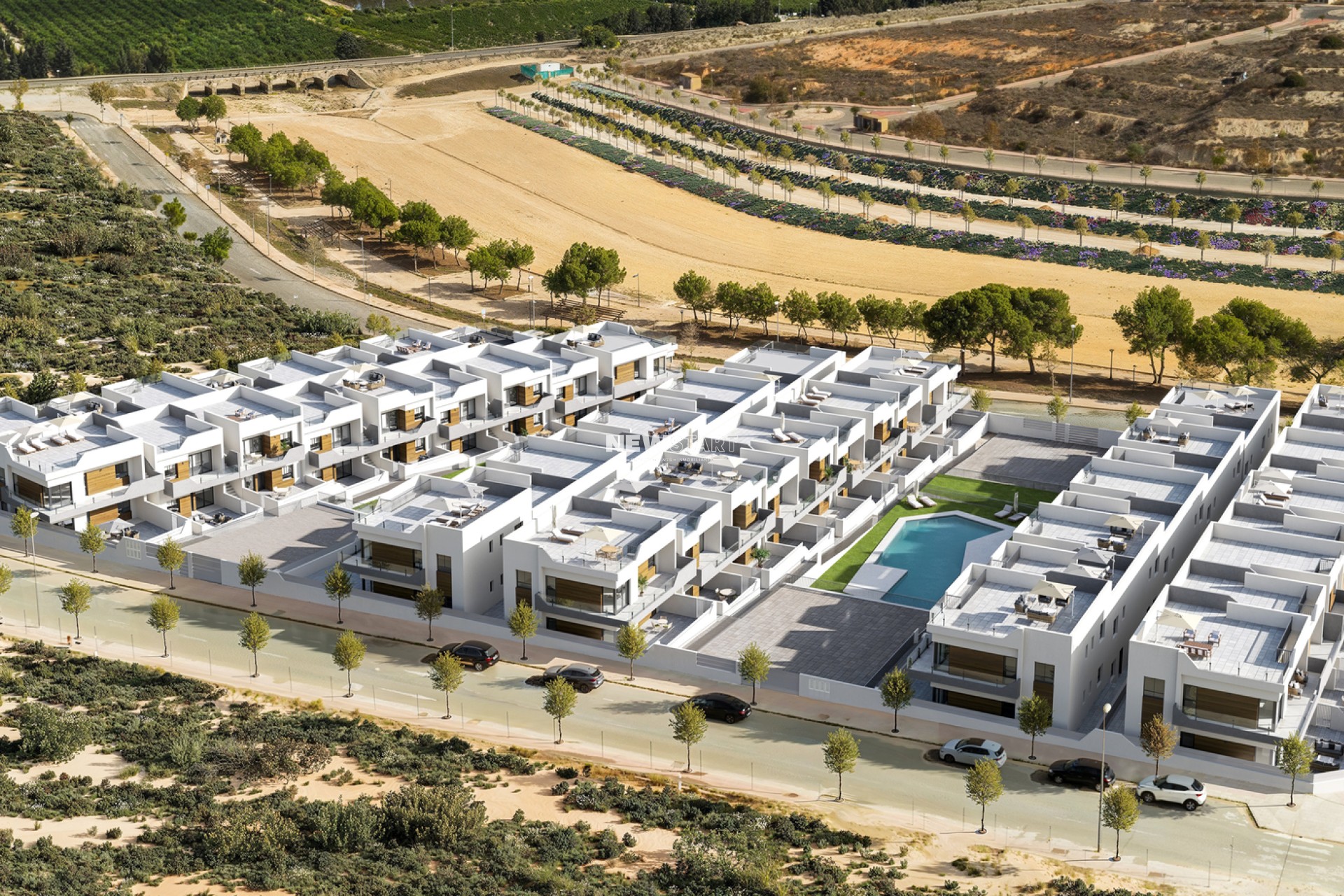 Nouvelle construction - Bungalow de plain-pied - San Miguel de Salinas