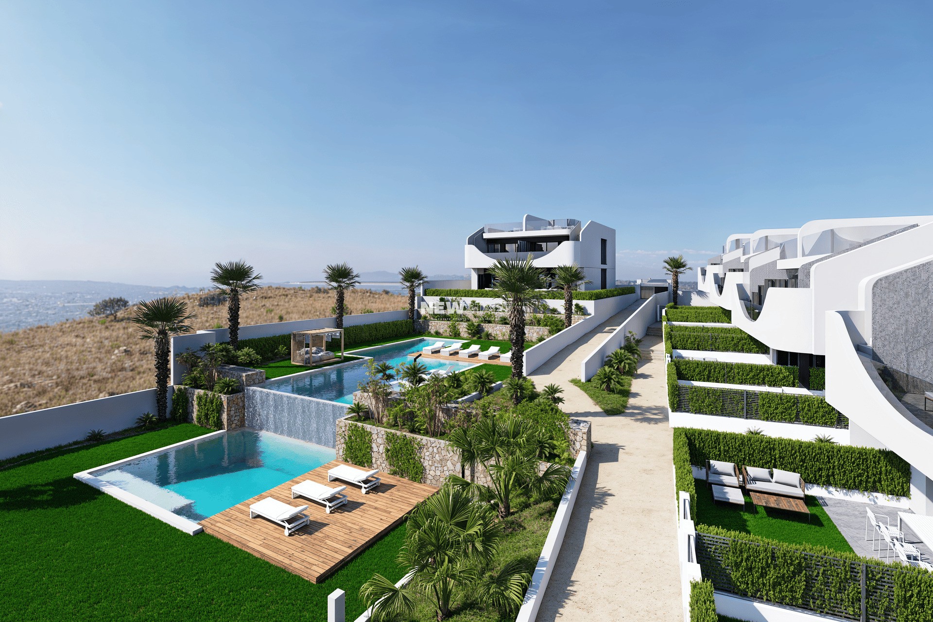 Nouvelle construction - Bungalow de plain-pied - San Miguel de Salinas