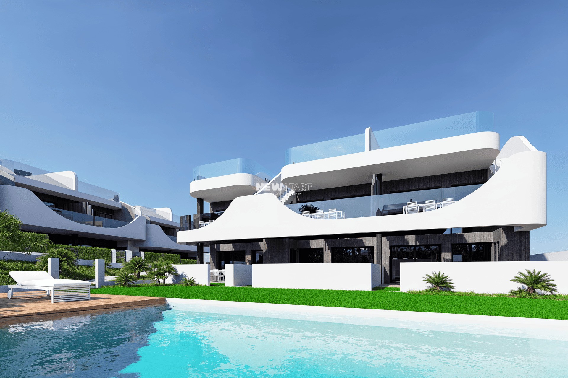 Nouvelle construction - Bungalow de plain-pied - San Miguel de Salinas