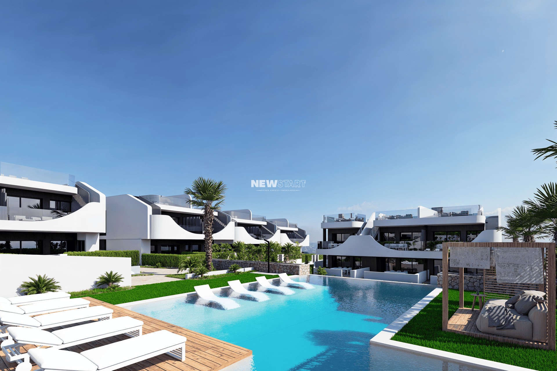 Nouvelle construction - Bungalow de plain-pied - San Miguel de Salinas