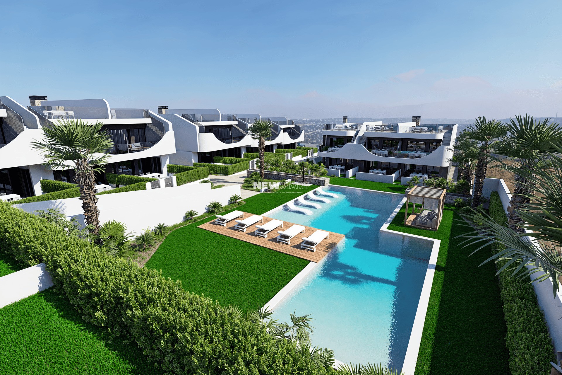 Nouvelle construction - Bungalow de plain-pied - San Miguel de Salinas