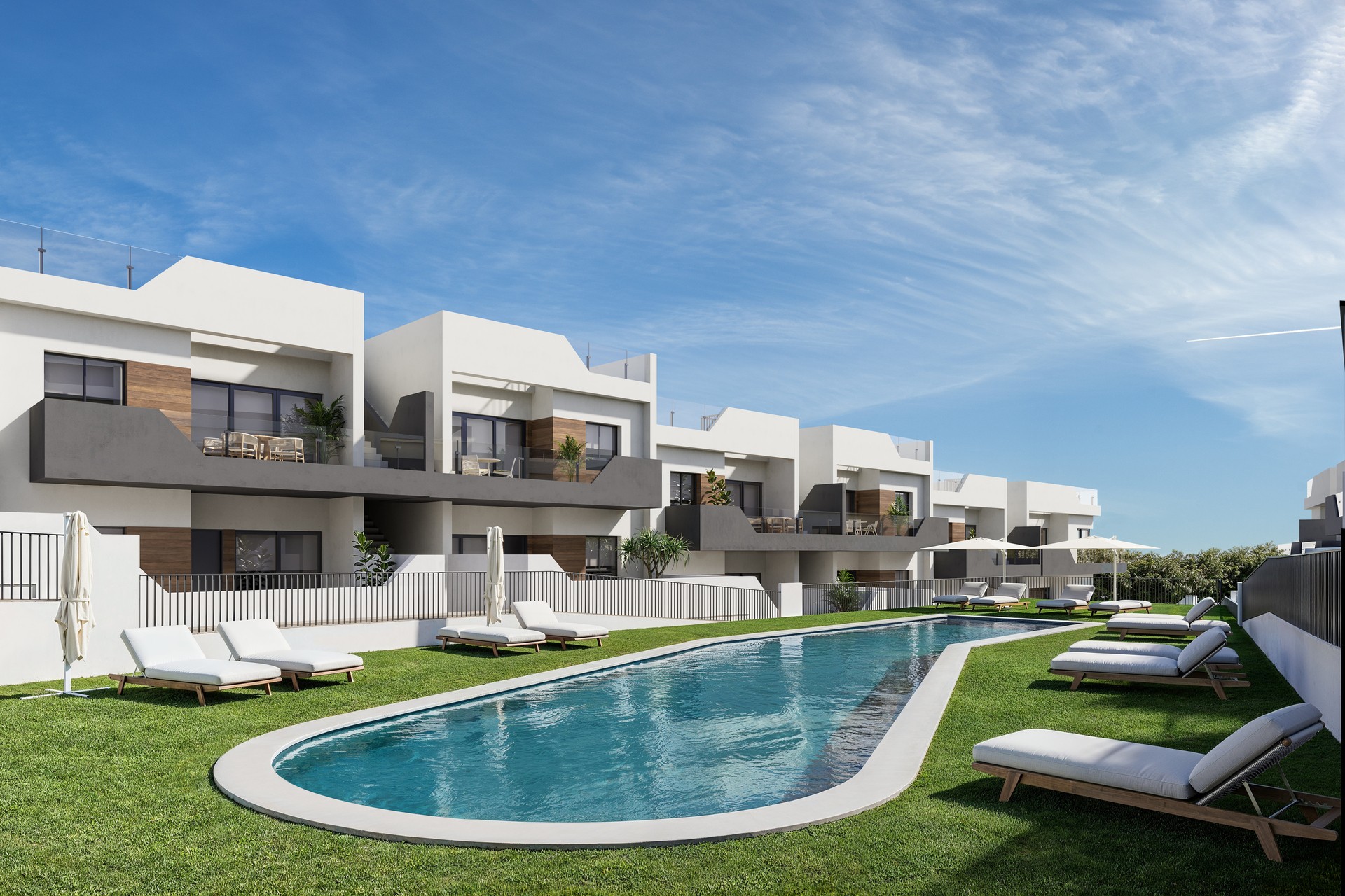 Nouvelle construction - Bungalow de plain-pied - San Miguel de Salinas