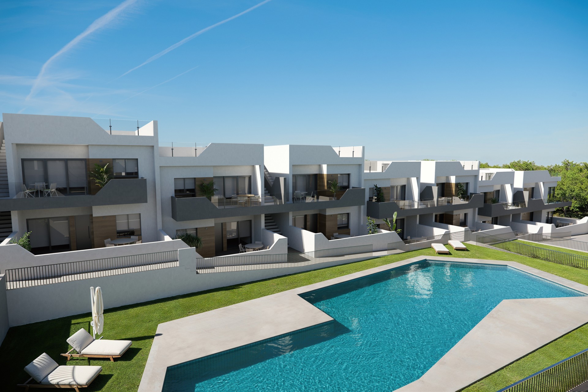 Nouvelle construction - Bungalow de plain-pied - San Miguel de Salinas