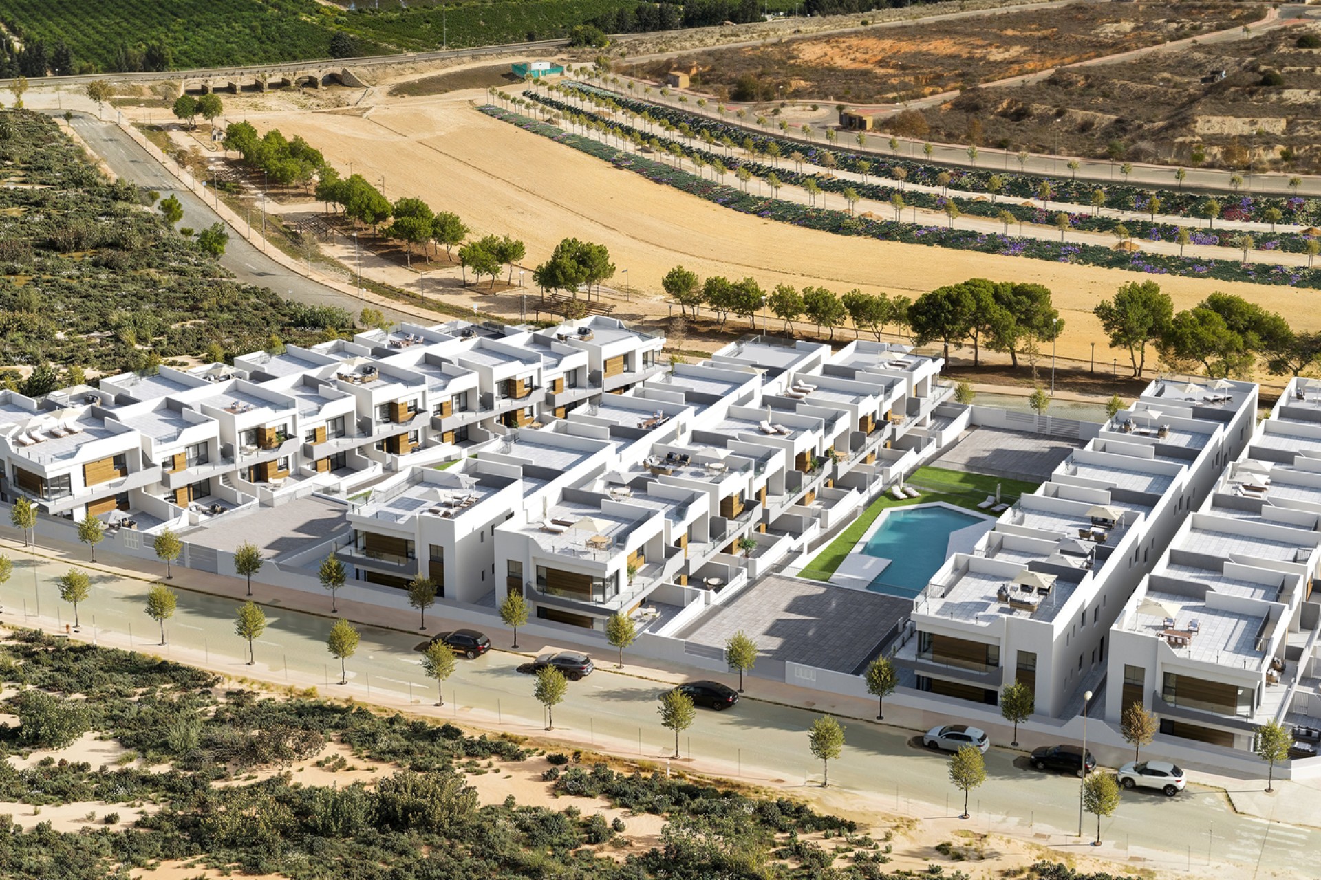 Nouvelle construction - Bungalow de plain-pied - San Miguel de Salinas