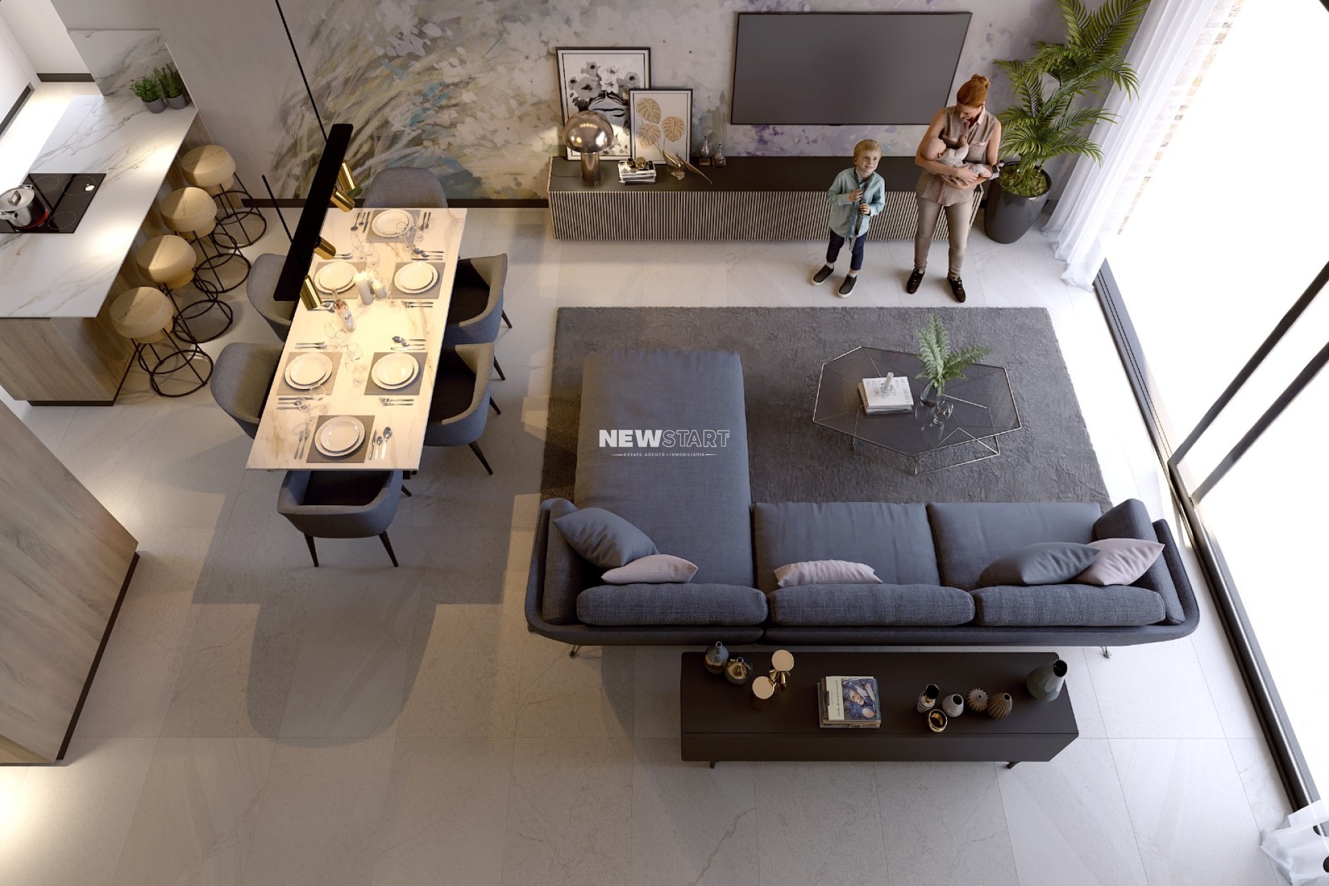 Nouvelle construction - Bungalow élevé - Algorfa