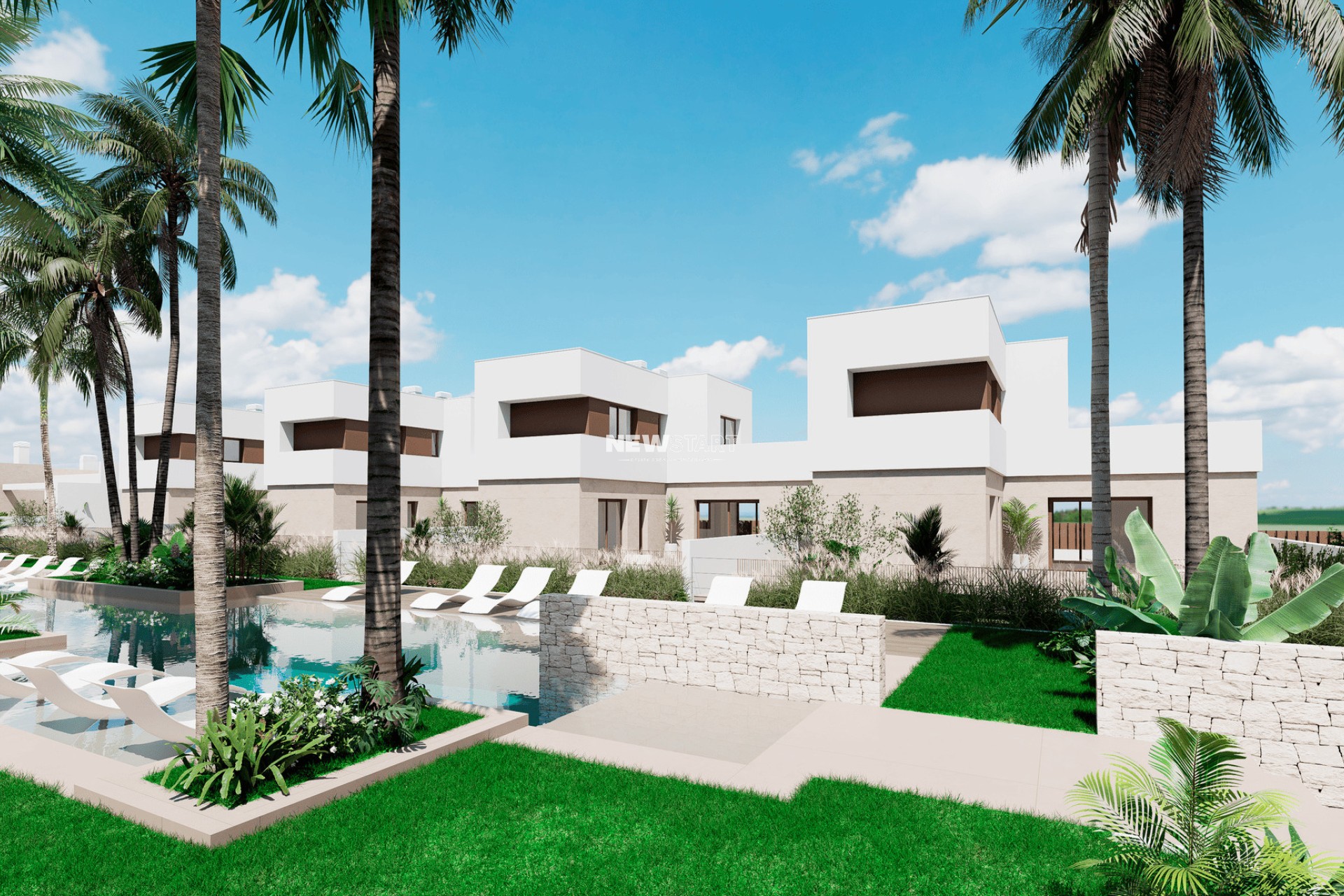 Nouvelle construction - Bungalow élevé - Los Alcázares