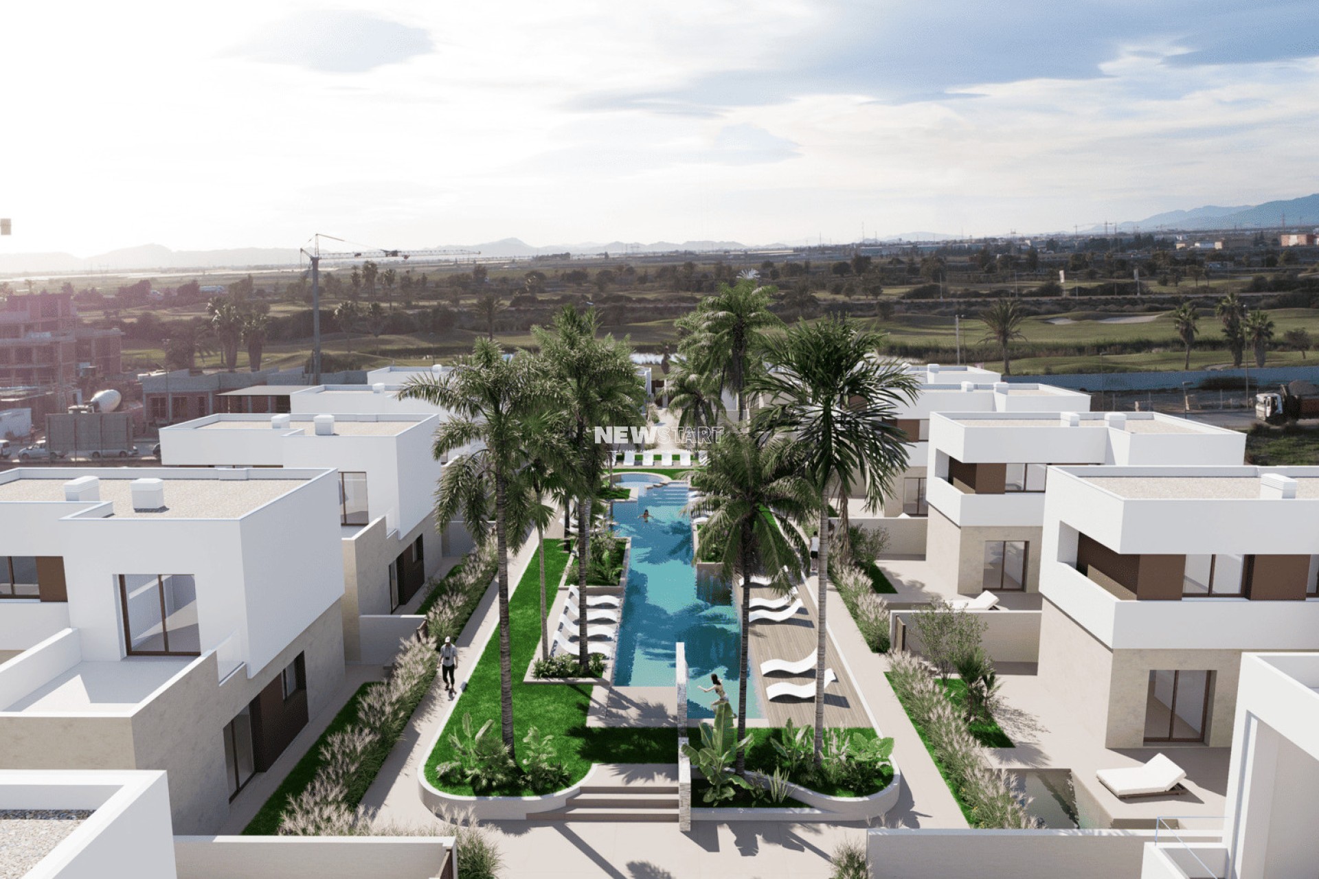 Nouvelle construction - Bungalow élevé - Los Alcázares