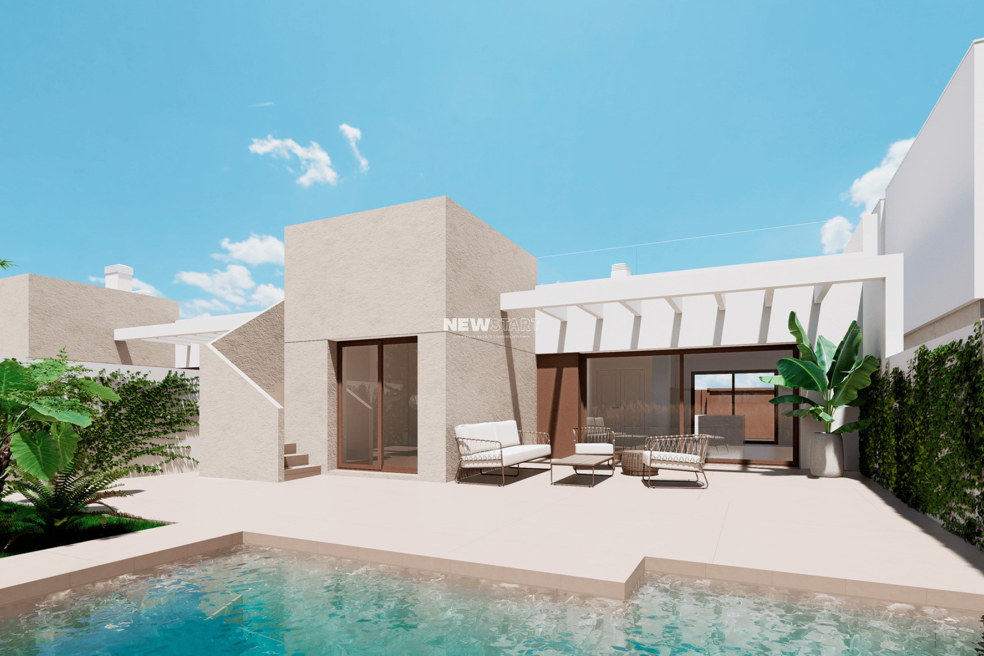 Nouvelle construction - Bungalow élevé - Los Alcázares