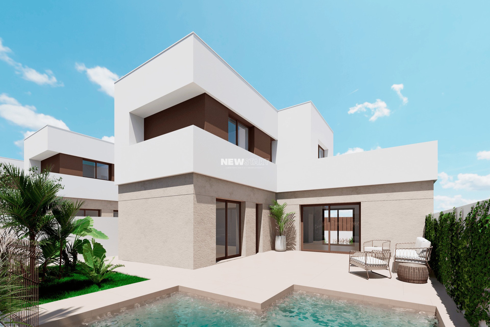 Nouvelle construction - Bungalow élevé - Los Alcázares