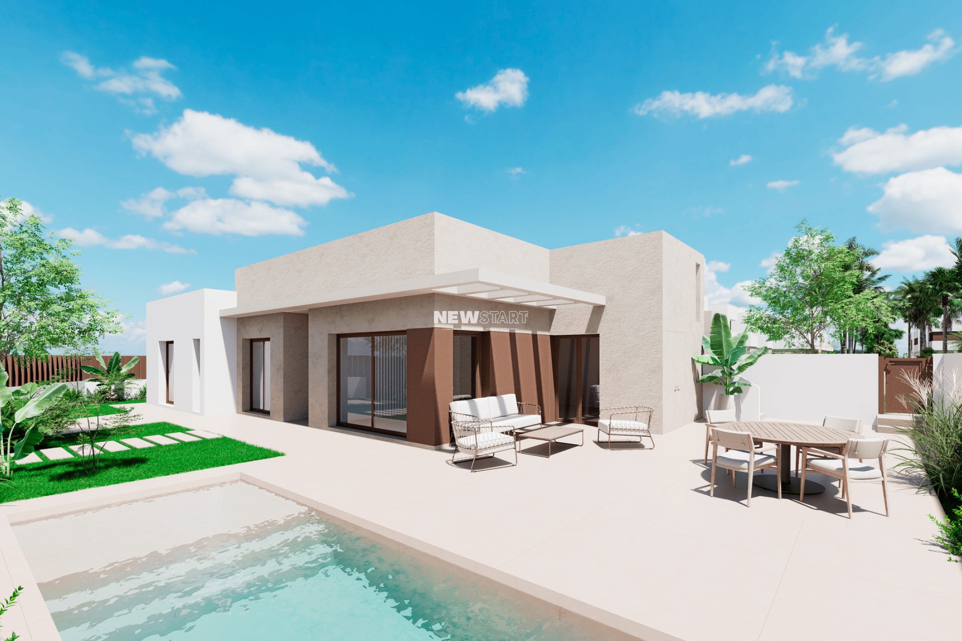 Nouvelle construction - Bungalow élevé - Los Alcázares