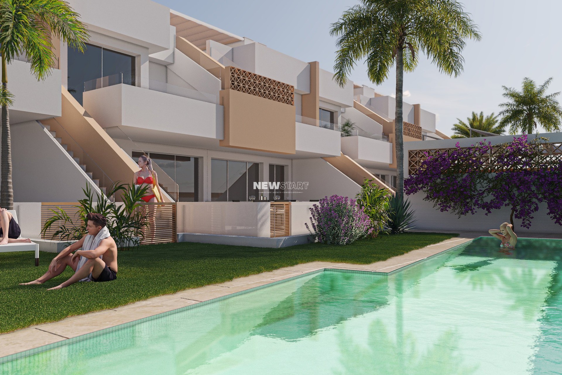 Nouvelle construction - Bungalow élevé - Pilar de la Horadada