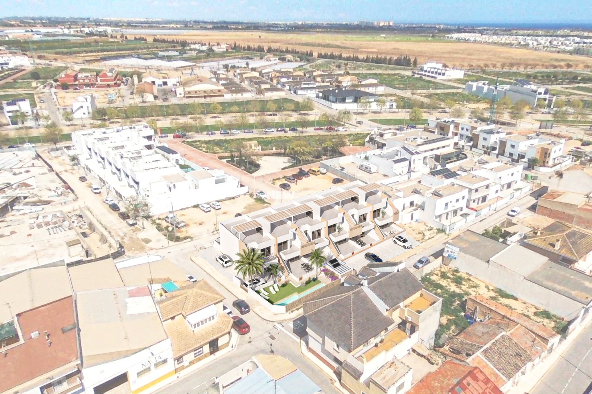 Nouvelle construction - Bungalow élevé - Pilar de la Horadada