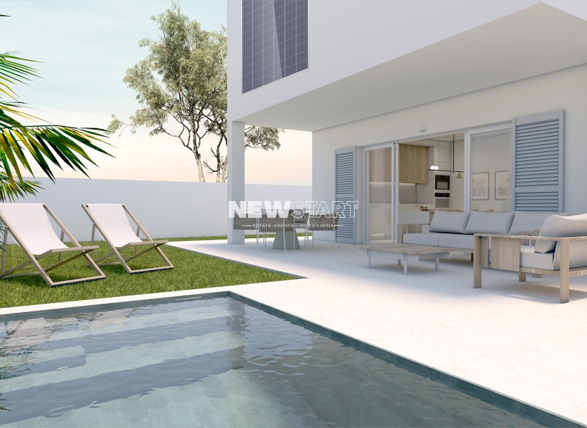 Nouvelle construction - Bungalow élevé - Pilar de la Horadada
