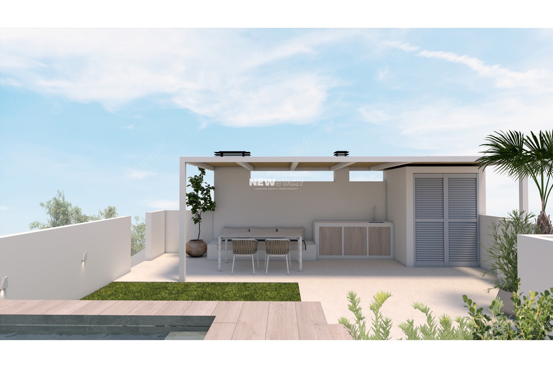 Nouvelle construction - Bungalow élevé - Pilar de la Horadada