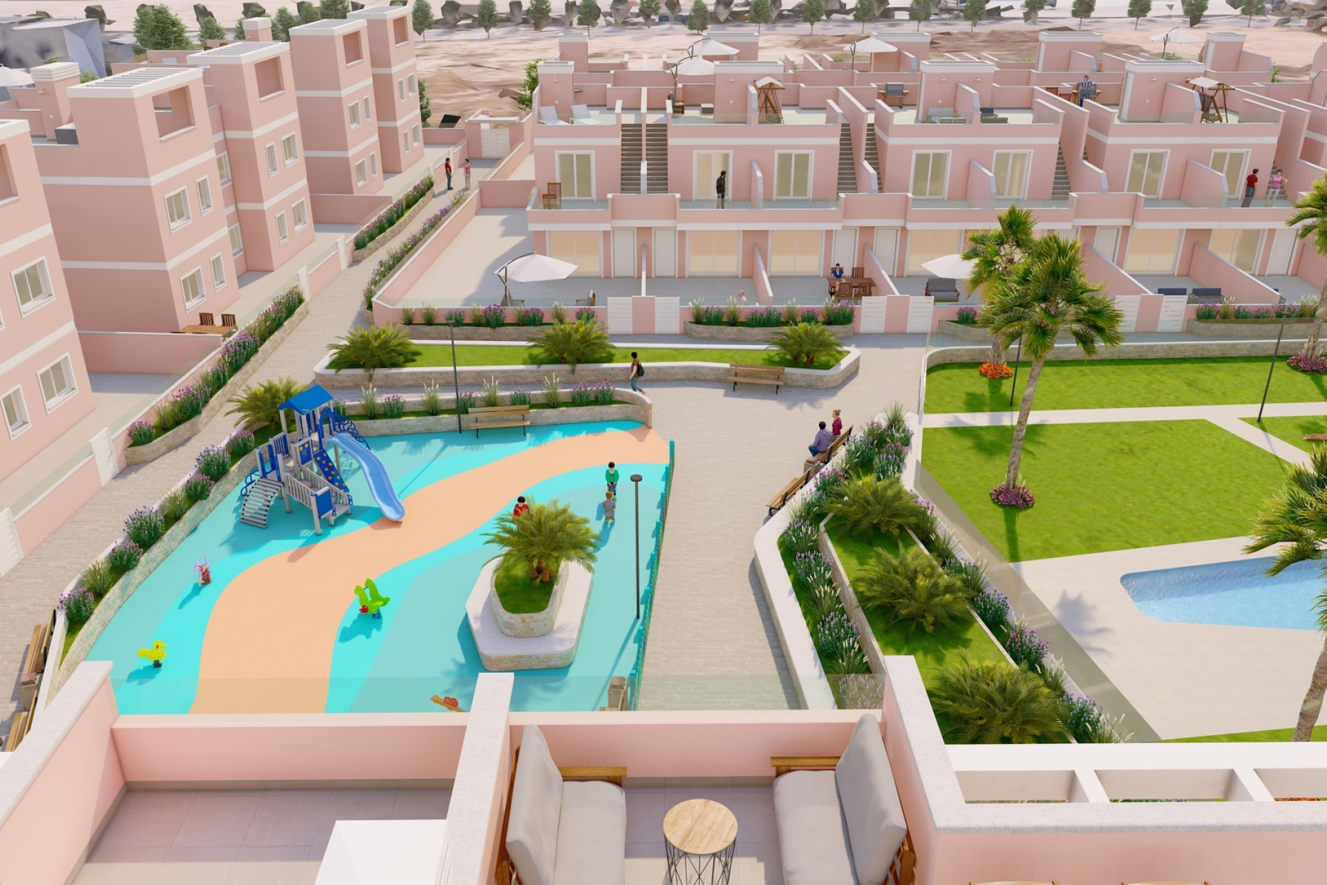 Nouvelle construction - Bungalow élevé - Pilar de la Horadada