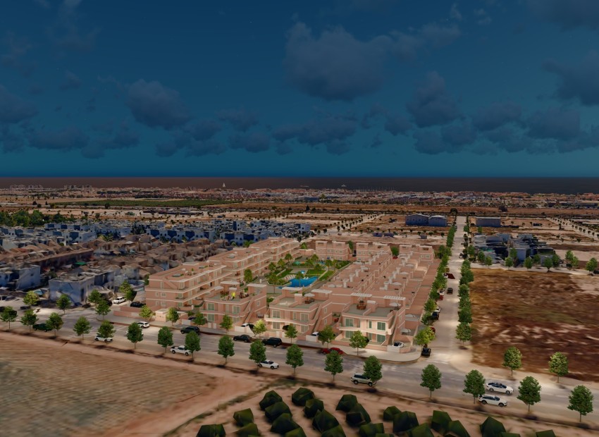 Nouvelle construction - Bungalow élevé - Pilar de la Horadada