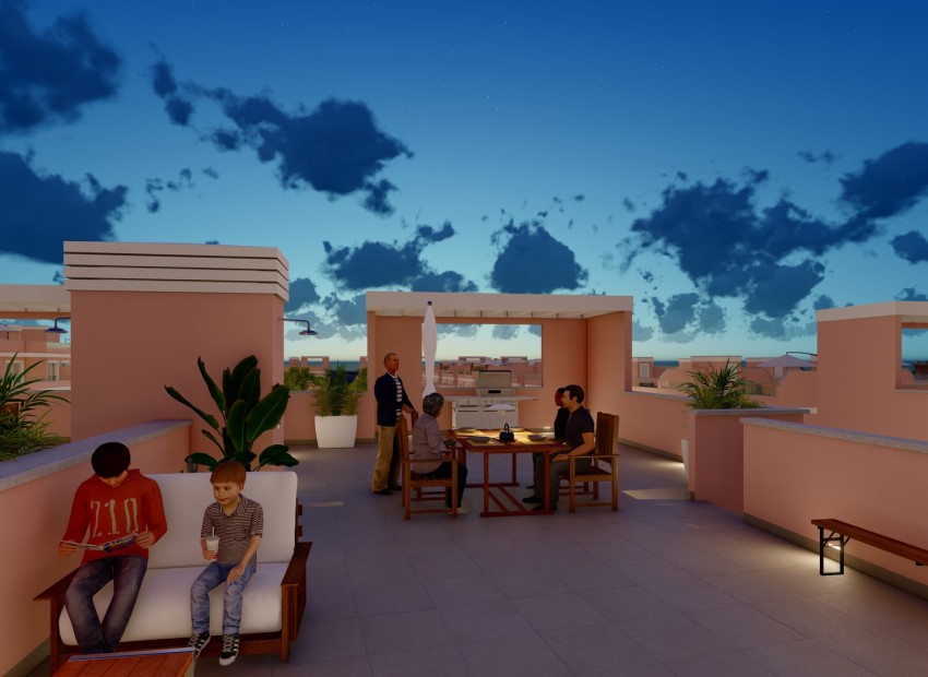 Nouvelle construction - Bungalow élevé - Pilar de la Horadada