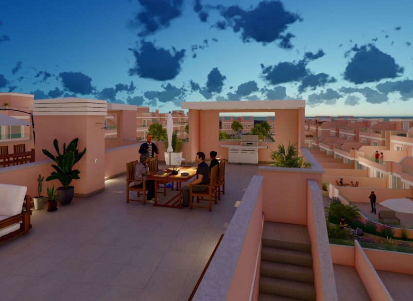 Nouvelle construction - Bungalow élevé - Pilar de la Horadada