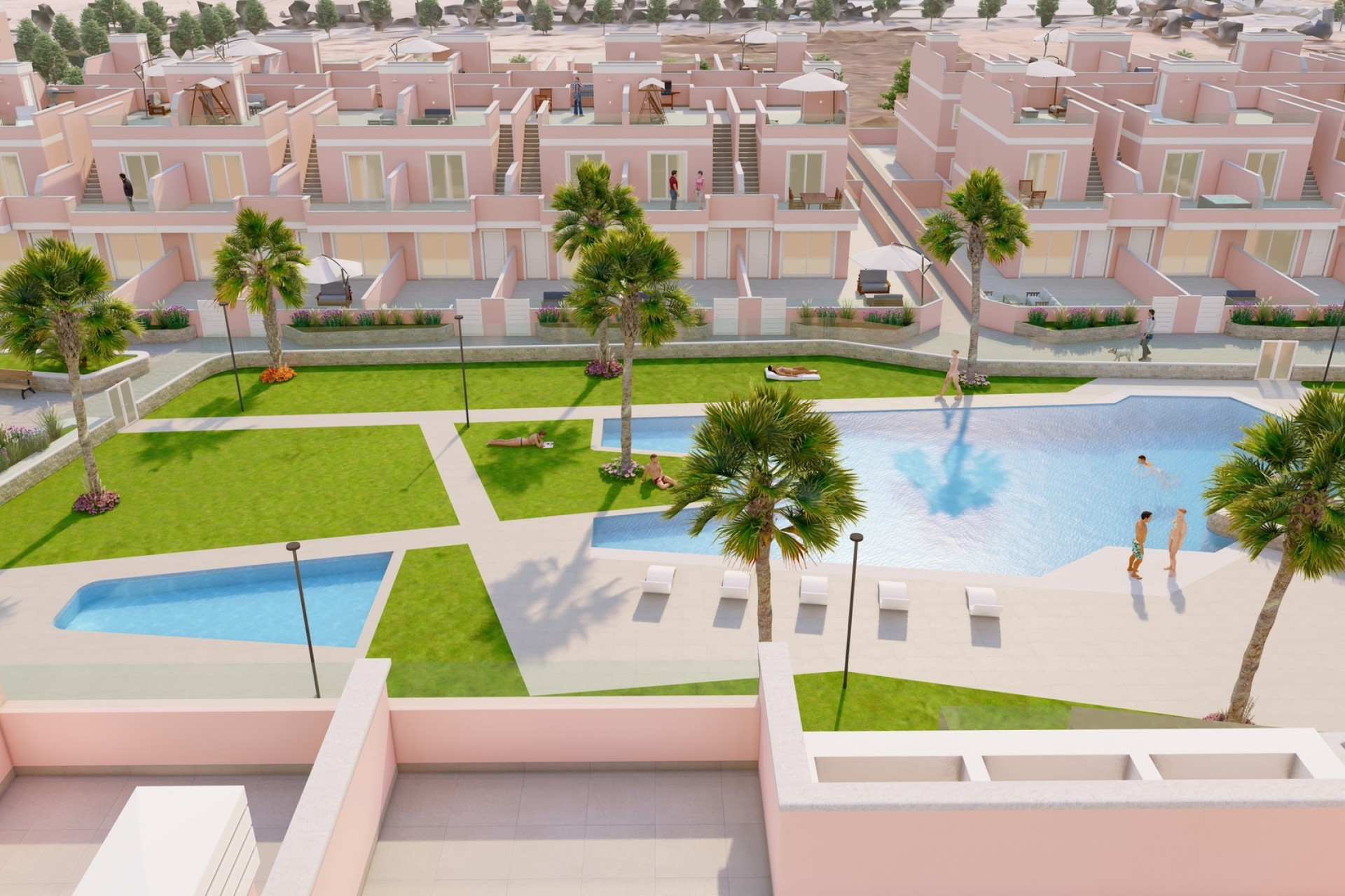 Nouvelle construction - Bungalow élevé - Pilar de la Horadada
