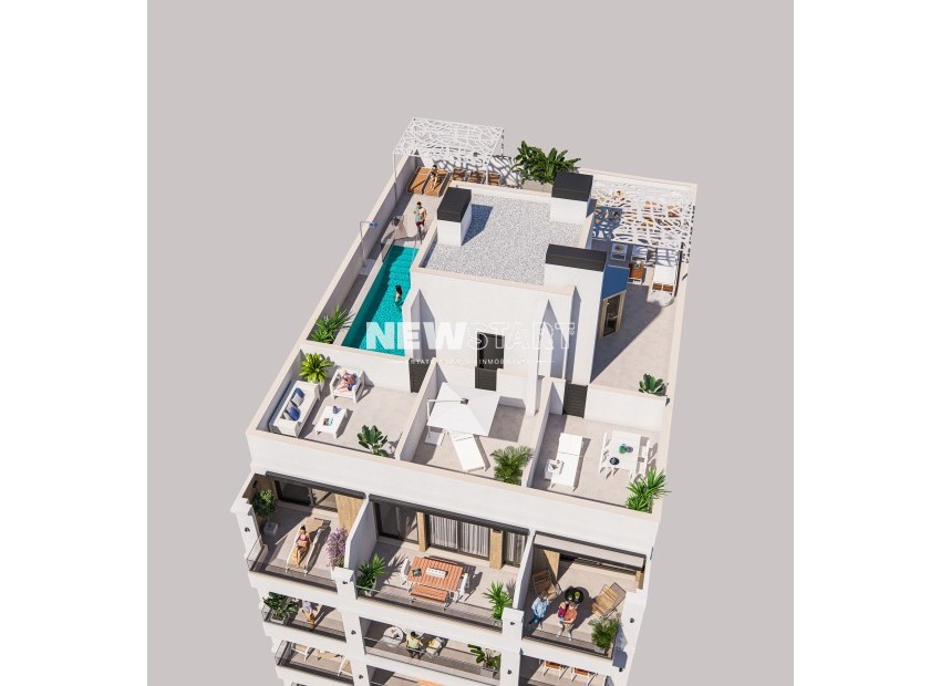 Nouvelle construction - Penthouse - Torrevieja