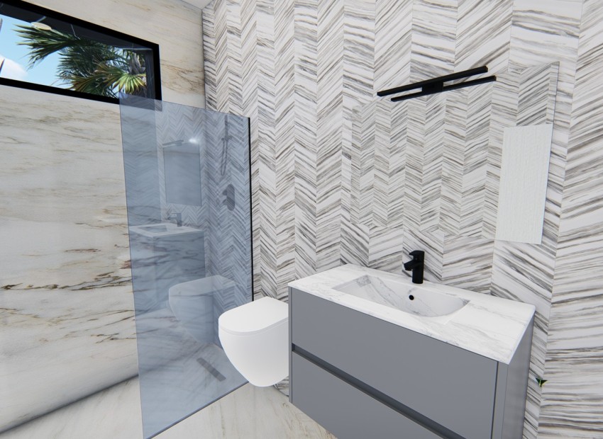 Nouvelle construction - Villa individuelle - Algorfa - La Finca Golf