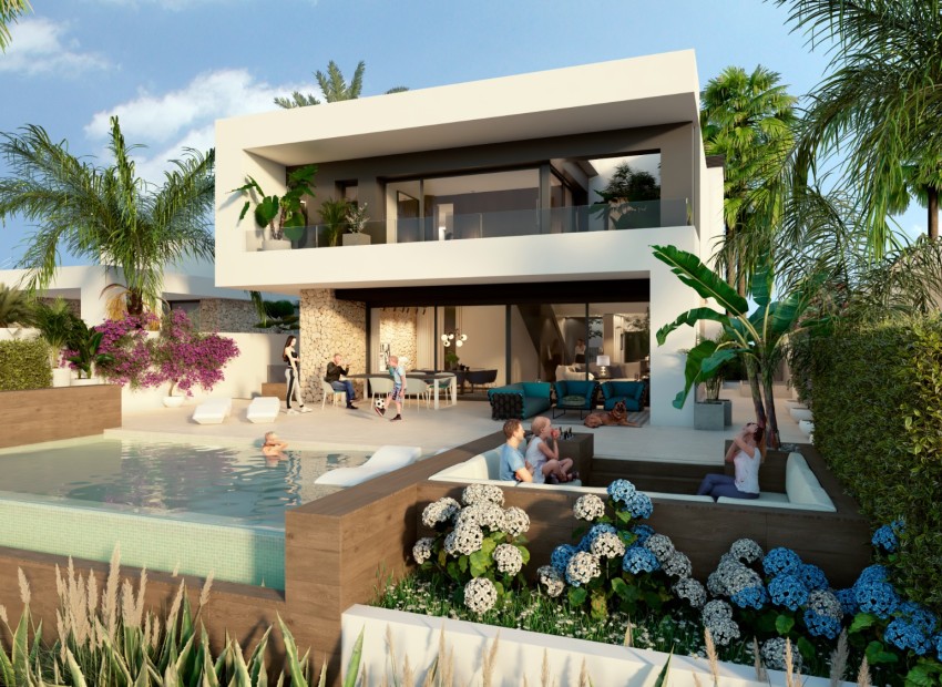 Nybyggnation - Fristående villa - Algorfa - La Finca Golf