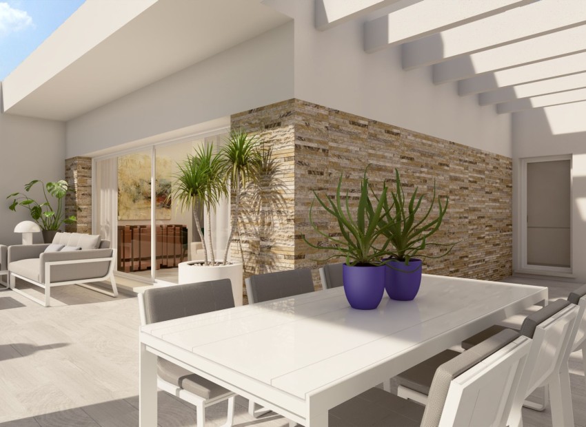 Nybyggnation - Fristående villa - Algorfa - La Finca Golf