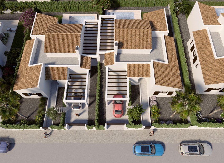 Nybyggnation - Fristående villa - Algorfa - La Finca Golf