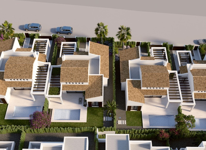 Nybyggnation - Fristående villa - Algorfa - La Finca Golf
