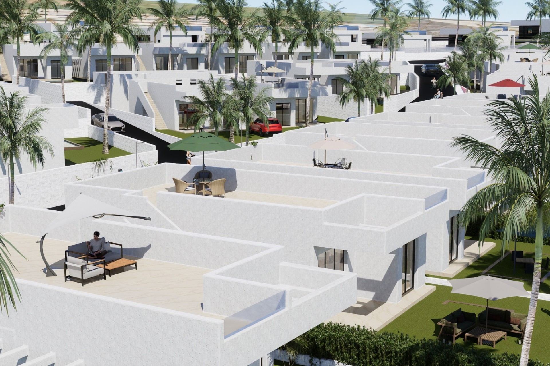 Nybyggnation - Fristående villa - Algorfa - La Finca Golf