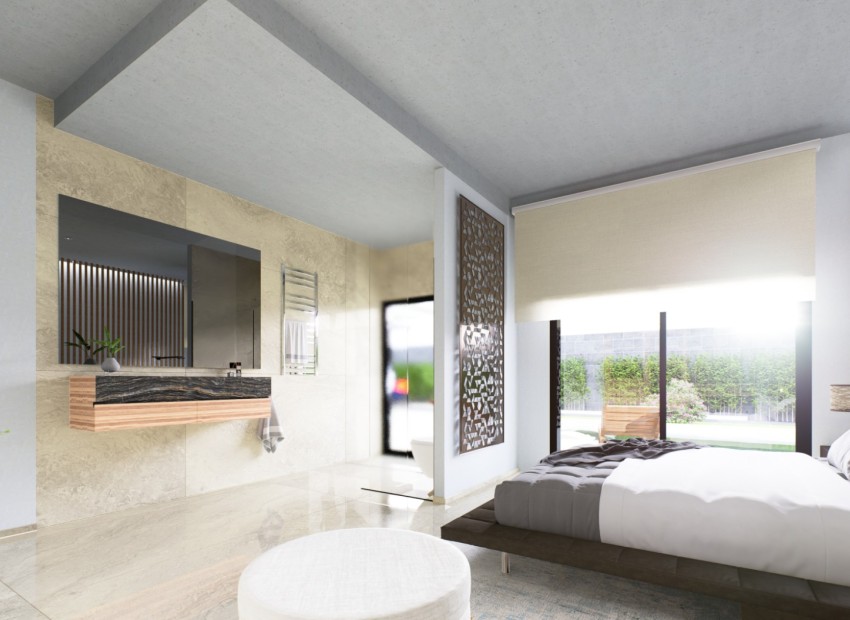 Nybyggnation - Fristående villa - Algorfa - La Finca Golf