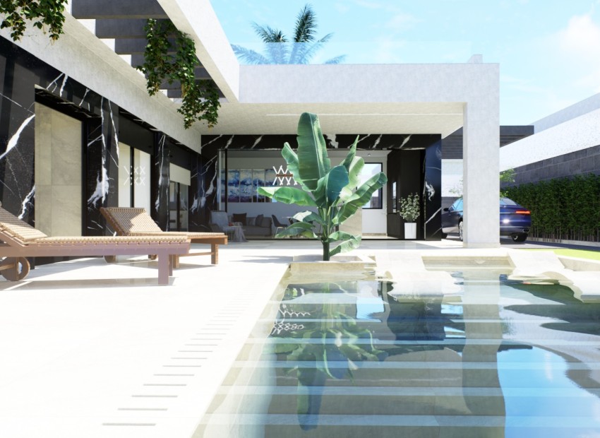 Nybyggnation - Fristående villa - Algorfa - La Finca Golf