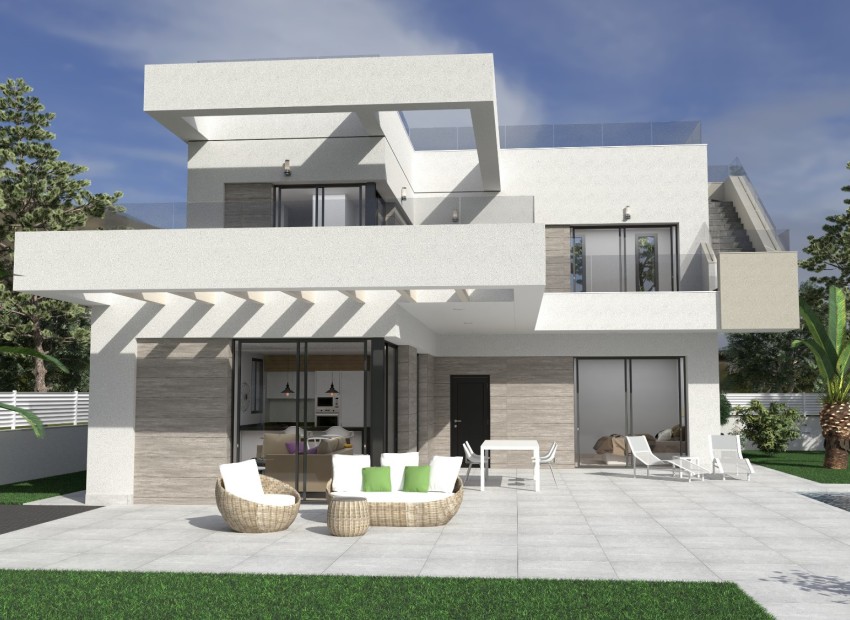 Nybyggnation - Fristående villa - La Marina - Urb. La Marina