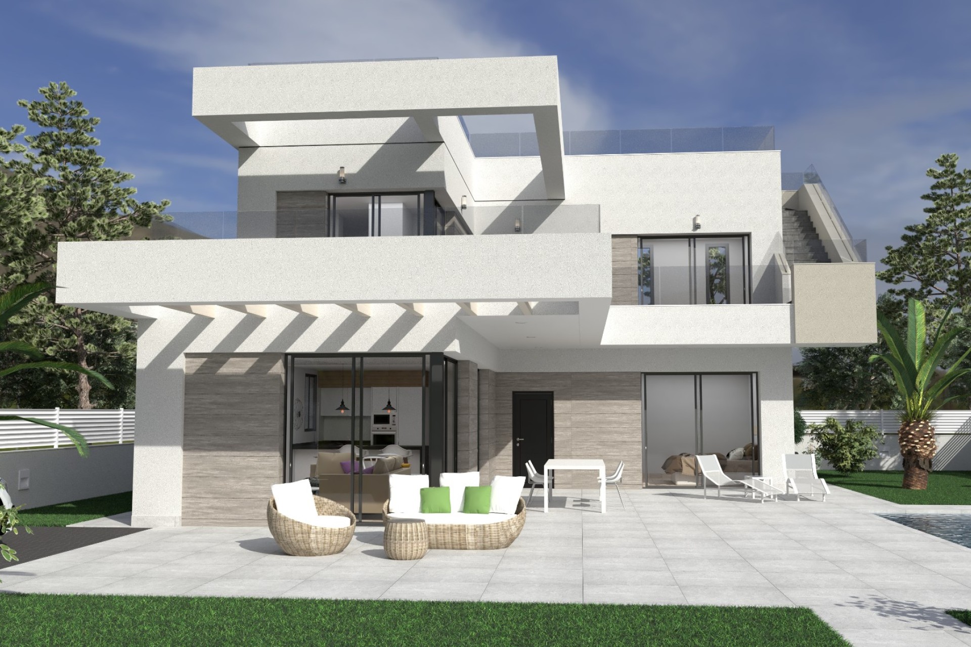 Nybyggnation - Fristående villa - La Marina - Urb. La Marina