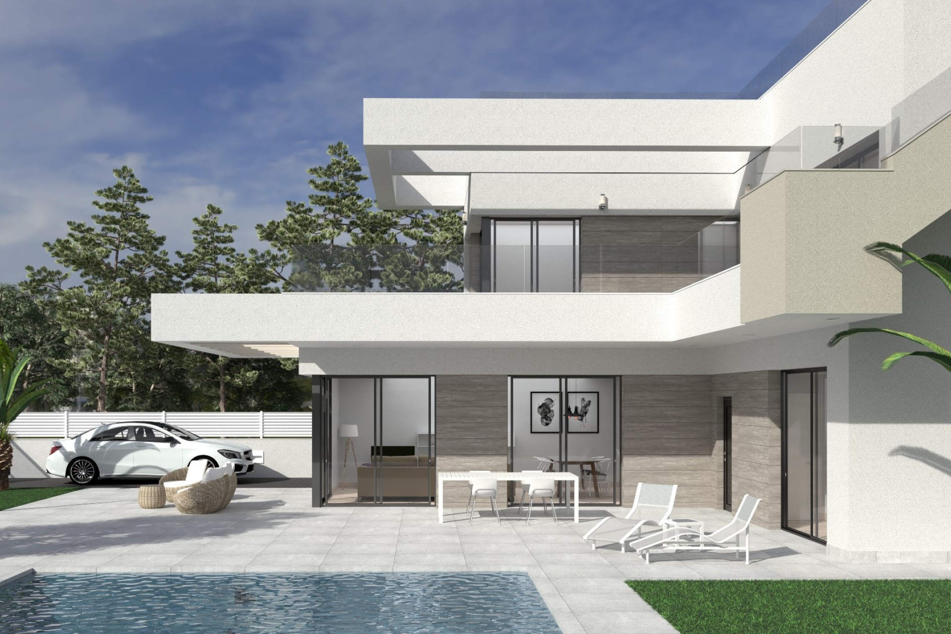 Nybyggnation - Fristående villa - La Marina - Urb. La Marina