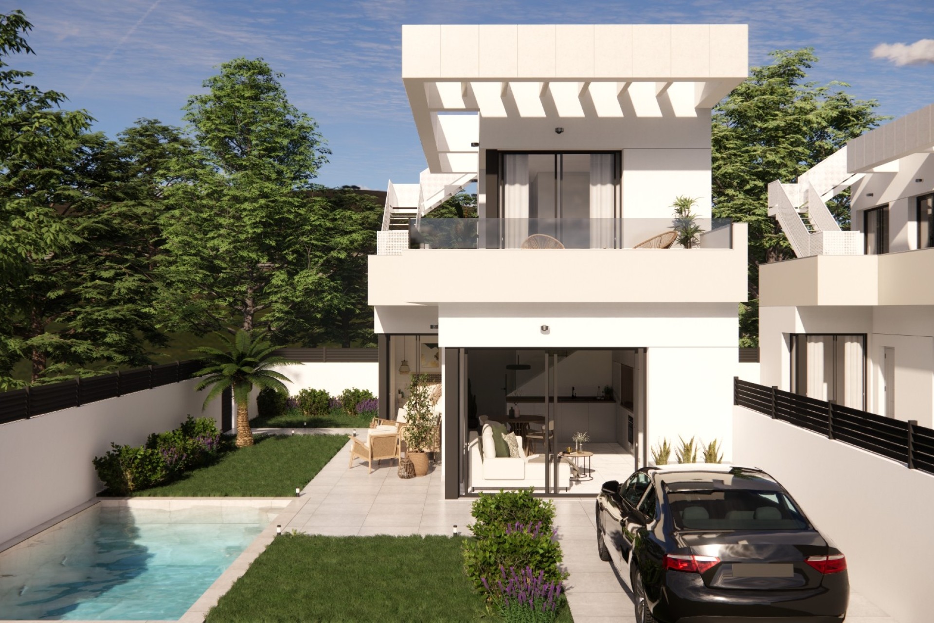 Nybyggnation - Fristående villa - Montesinos - Los Montesinos