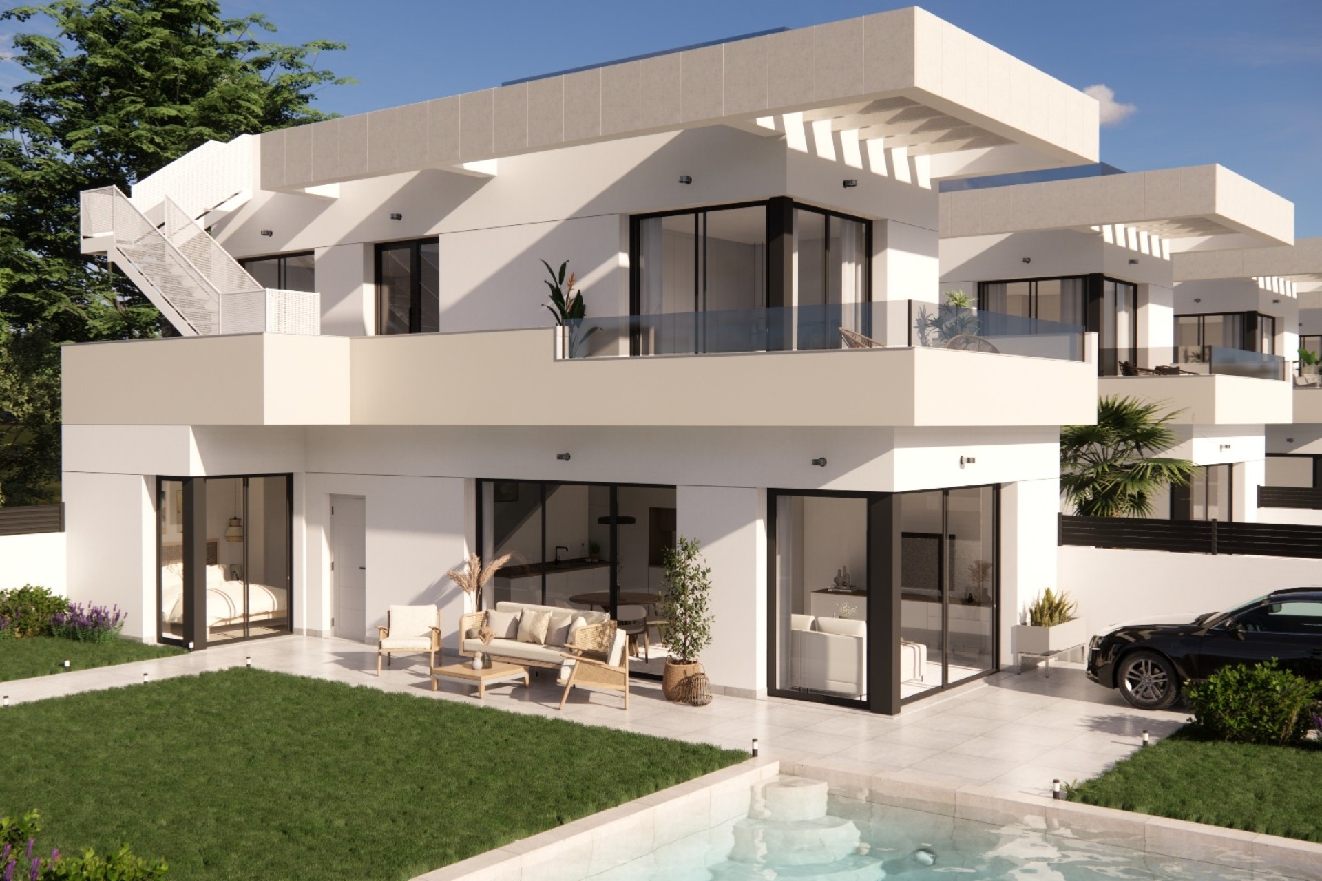 Nybyggnation - Fristående villa - Montesinos - Los Montesinos