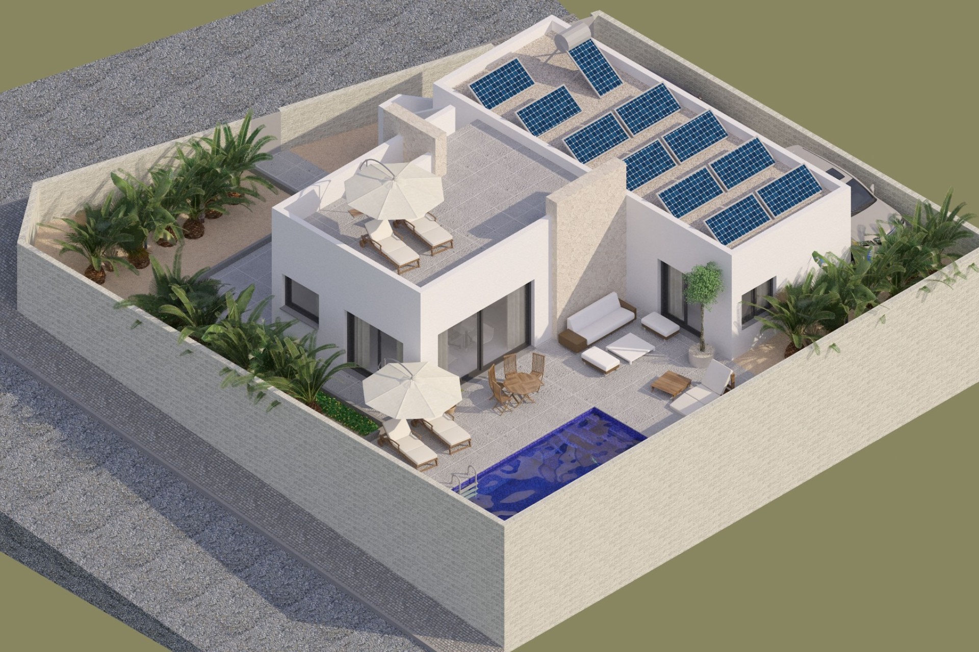 Nybyggnation - Fristående villa - Rojales - Benijofar