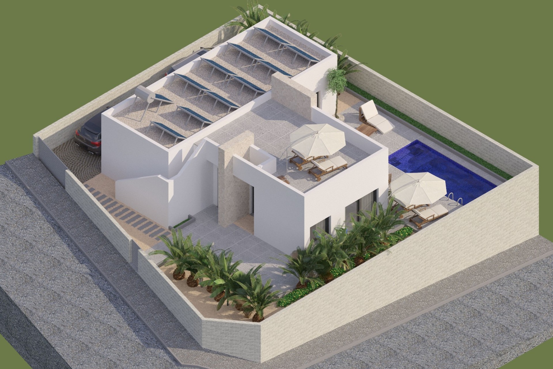 Nybyggnation - Fristående villa - Rojales - Benijofar