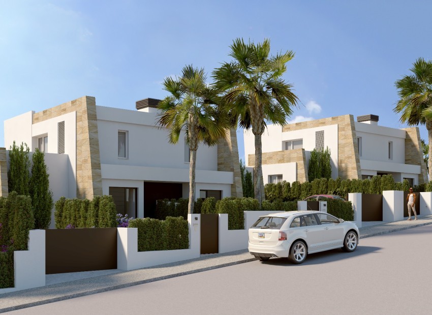 Nybyggnation - Halvfristående - Algorfa - La Finca Golf