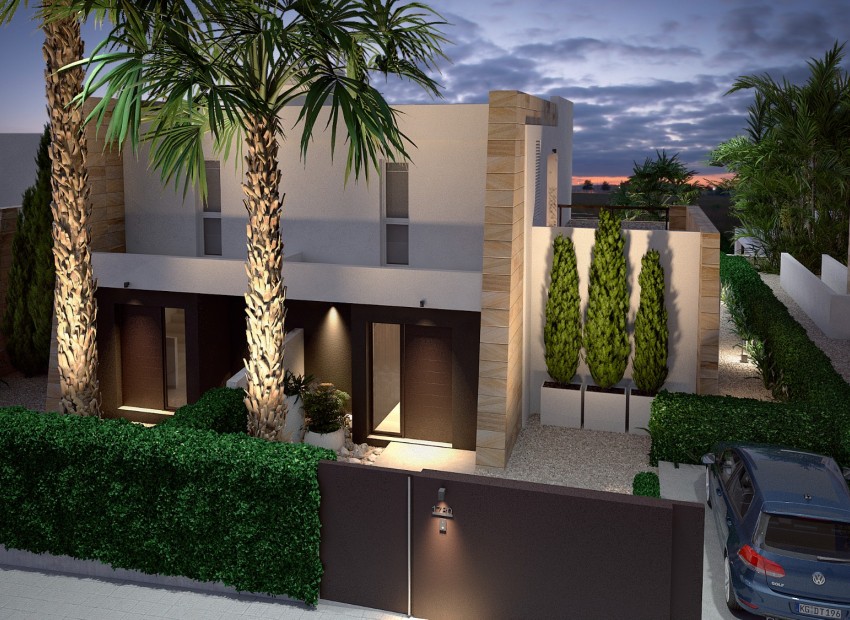 Nybyggnation - Halvfristående - Algorfa - La Finca Golf