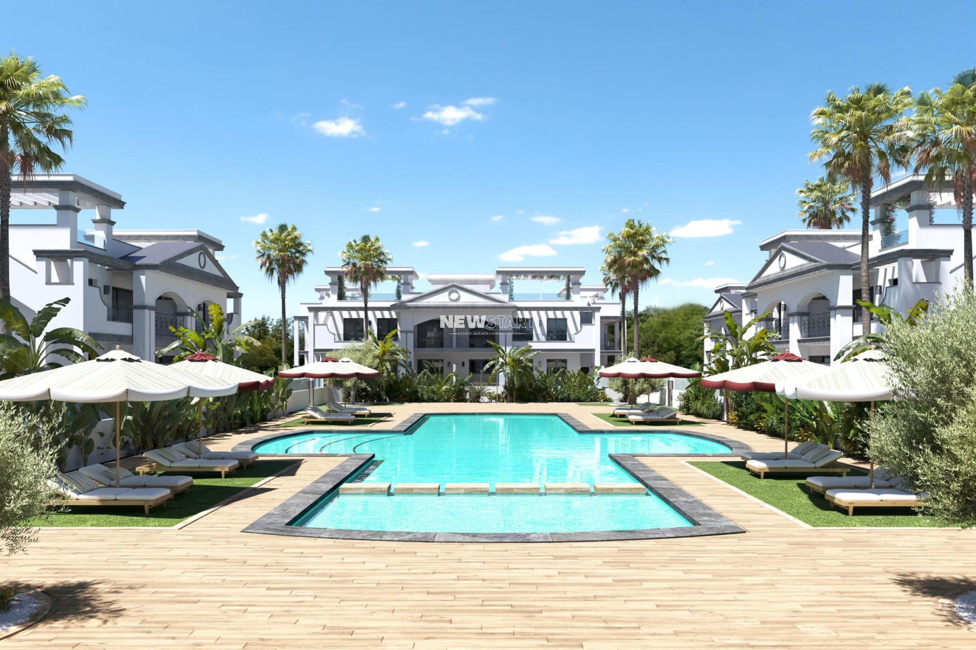 Nybyggnation - Högt bungalow - Ciudad Quesada